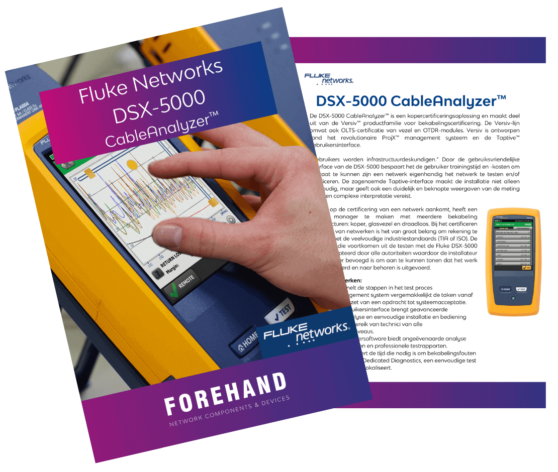 DSX-5000 CableAnalyzer